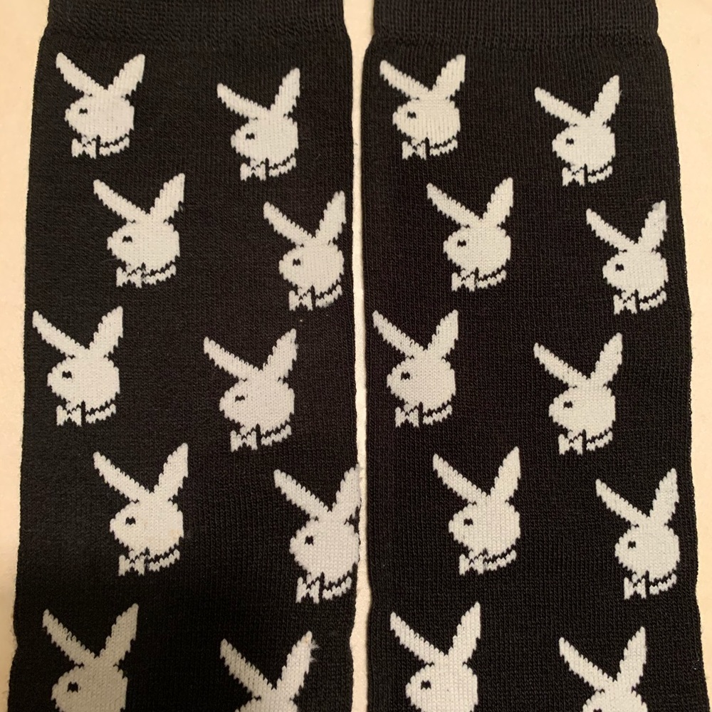Playboy knee high socks